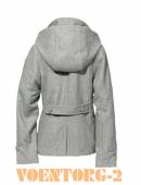 ���������� Ladies Pea Coat | ���� Grey